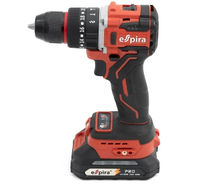 Аккумуляторная ударная дрель-шуруповерт ESPIRA CDI-i03 411055 купить в Ноябрьске
