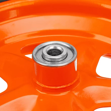 Колесо пневматическое Palisad «Звезда» 4.80/4.00-8 D380 мм, внутренний диаметр подшипника 12 мм, длина оси 80 мм, 689465 купить в Ноябрьске