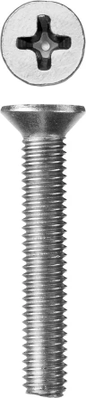 Винт ЗУБР &quot;МАСТЕР&quot; DIN 965, класс прочности 4.8, оцинкованный, M5x30мм, 5кг 303110-05-030 купить в Ноябрьске