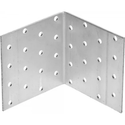 Крепежный угол ЗУБР &quot;МАСТЕР&quot; равносторонний, 80х80х80мм, 20шт 310205-080-080 купить в Ноябрьске