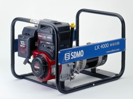 Бензогенератор SDMO LX 4000 купить в Ноябрьске