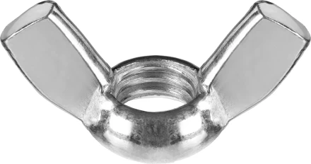 Гайка ЗУБР барашковая, DIN 315, оцинкованная,  M6, ТФ6, 5 шт. 4-303736-06 купить в Ноябрьске