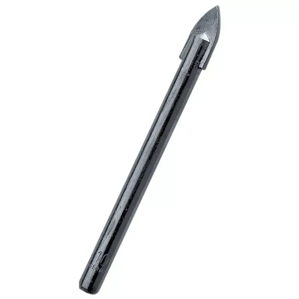 Сверло по стеклу/кафелю Makita D-25161, 10х80мм хвостовик цилиндрический, конусное острие купить в Ноябрьске