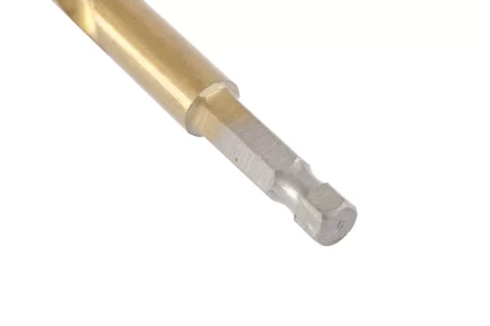 Сверло по металлу 8,5 мм HSS нитридтитановое покрытие 6-гранный хвостовик MATRIX 717852 купить в Ноябрьске