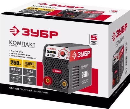 Сварочный инвертор ММА СА-250К серия МАСТЕР купить в Ноябрьске