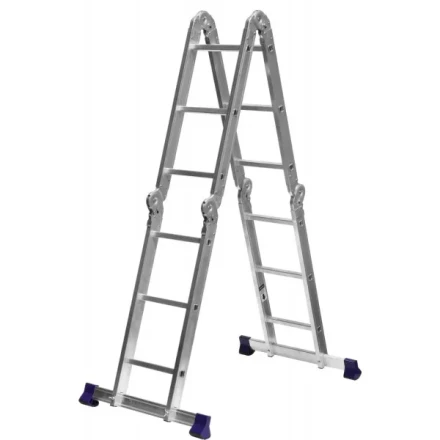 Лестница-трансформер СИБИН алюминиевая 4x3 ступени 38851 купить в Ноябрьске