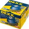 DEXX. Щетка чашечная для УШМ, витая стальная латунированная проволока 0,3мм, 60ммхМ14 35103-060 купить в Ноябрьске