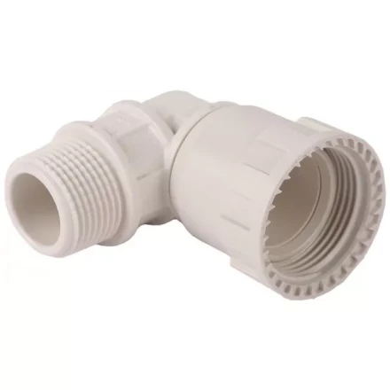 Переходник угловой 90° ЗУБР &quot;ШиреФит&quot; &quot;накидная гайка - наружная резьба&quot;, 26мм - 3/4&quot; 51485-26-3/4 купить в Ноябрьске