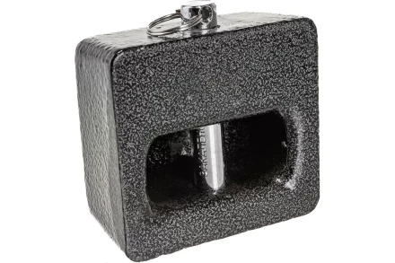 Навесной замок ЗУБР 85 х 80 мм повышенной защищенности дисковый механизм секрета 3720-10 купить в Ноябрьске