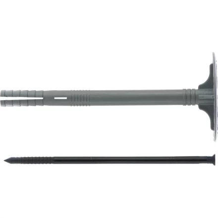 Дюбель &quot;Гриб&quot; для крепления утеплителя 90 мм 45 шт Сибртех 46032 купить в Ноябрьске