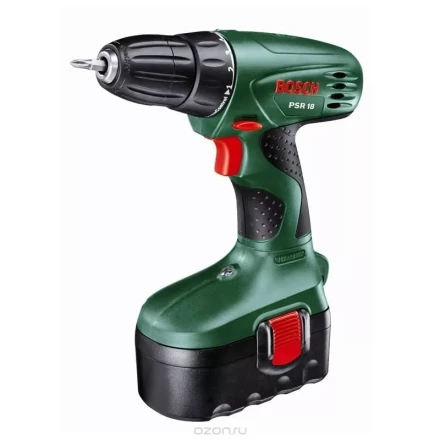 Дрель-шуруповерт аккумуляторная BOSCH PSR 18 (0.603.955.320) купить в Ноябрьске