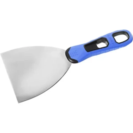 Шпатель ЗУБР &quot;ПРОФЕССИОНАЛ&quot; профилированное нержавеющее полотно, 2к ручка, 100мм 10049-10_z03 купить в Ноябрьске