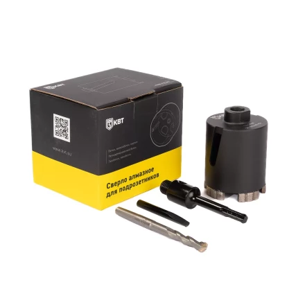 Коронка КВТ SF-68/65 5T с адаптером SDS-Plus серия ПРОФИ (102560) купить в Ноябрьске