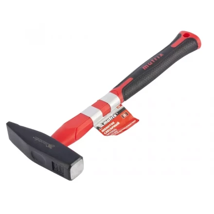 Молоток слесарный ''optimal'' 1000г фибергласовая обрезиненная рукоятка квадратный боек MATRIX 10383 купить в Ноябрьске