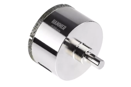 Коронка алмазная HAMMER Ф68мм HEX (DHS 68.0*65/5) купить в Ноябрьске