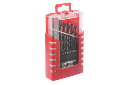 Набор сверл HAMMER No7 19шт. 1,0-10мм купить в Ноябрьске