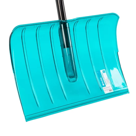 Лопата для уборки снега поликарбонат, 520 x 375 x 1390 мм, алюминиевый черенок, Luxe, Palisad 61637 купить в Ноябрьске