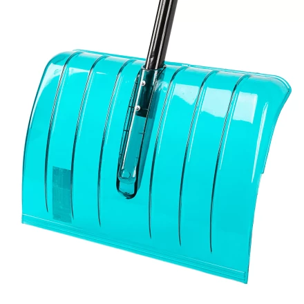 Лопата для уборки снега поликарбонат, 520 x 375 x 1390 мм, алюминиевый черенок, Luxe, Palisad 61637 купить в Ноябрьске