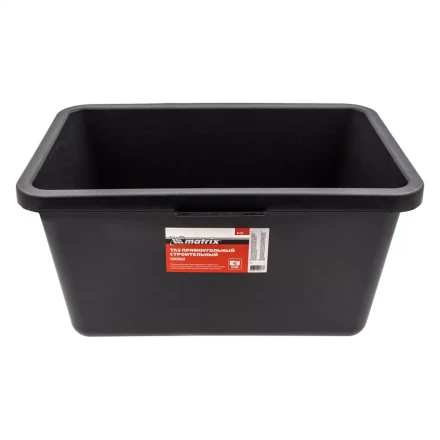 Таз прямоугольный строительный усиленный, 45 л Matrix 81470 купить в Ноябрьске