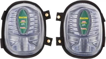 Наколенники KRAFTOOL &quot;EXPERT&quot; с гелевым наполнителем и эргономичной пластиковой накладкой 11510 купить в Ноябрьске