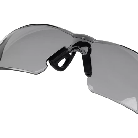 Очки защитные открытые Denzel 89193, поликарбонатные, дымчатая линза, 2х комп.дужки купить в Ноябрьске