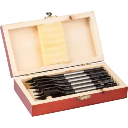 ЗУБР. Набор перьевых сверл по дереву, 6 шт: 12-16-18-20-22-25 мм 29505-H6 купить в Ноябрьске