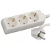 Удлинитель СВЕТОЗАР электрический с заземлением, евро, 3 гнезда, 3м SV-55033-3 купить в Ноябрьске