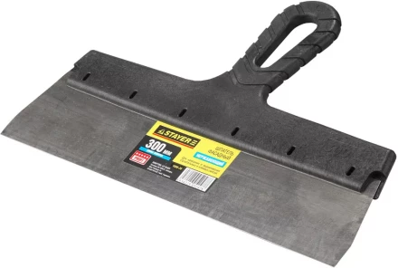 Шпатель STAYER &quot;PROFESSIONAL&quot; фасадный нержавеющий, с пластмассовой ручкой, 300мм 1008-30 купить в Ноябрьске