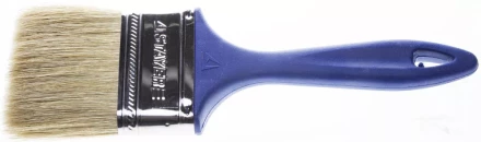 Кисть плоская STAYER &quot;UNIVERSAL-PROFI&quot;, светлая натуральная щетина, пластмассовая ручка, 75мм 01085-75_z01 купить в Ноябрьске