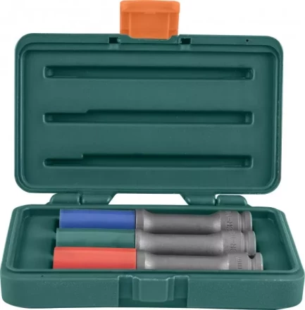 Набор головок торцевых ударных тонкостенных для дисков 1/2&quot;DR 17-19-21мм Jonnesway S18AD4103S 48851 купить в Ноябрьске