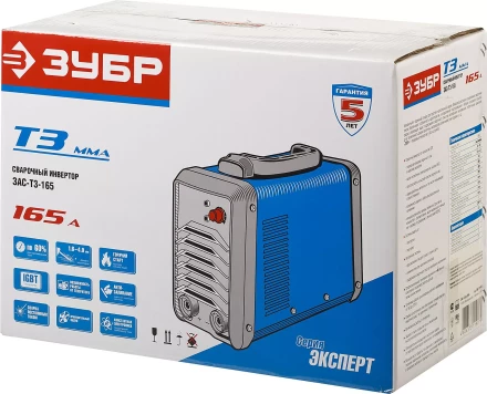 Сварочный инвертор ММА ЗАС-Т3-165 серия ПРОФЕССИОНАЛ купить в Ноябрьске