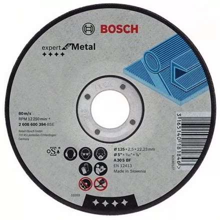 Диск отрезной 355х3.1х25.4 мм по металлу (BOSCH) купить в Ноябрьске