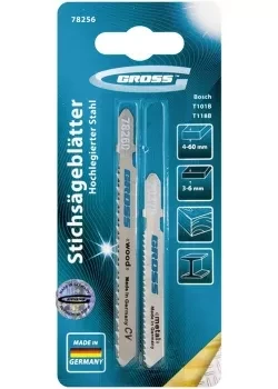 Набор полотен для электролобзика универсальный 2шт GROSS 78256 купить в Ноябрьске