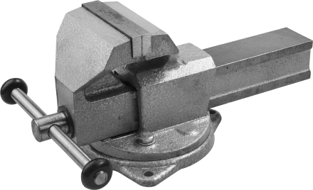 Тиски слесарные ЗУБР с поворотным основанием серия ЭКСПЕРТ 32606-125 купить в Ноябрьске