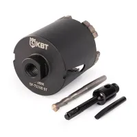 Коронка КВТ SF-72/65 5T с адаптером SDS-Plus серия ПРОФИ (102561)