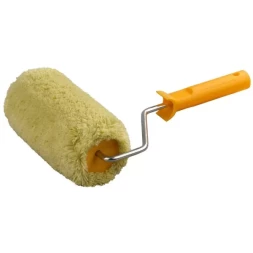 Валик фасадный SYNTEX ГИГАНТ ПОЛИАКРИЛ малярный в сборе, ворс 18мм, бюгель 8мм, 68х180мм, STAYER Profi 0323-18_z01