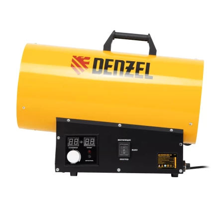 Газовая тепловая пушка GHG-15i, 15 кВт, цифровой термостат, пропан-бутан// Denzel 96478 купить в Ноябрьске