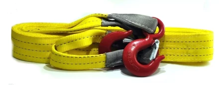 Буксир текстильный ленточный TOR БТЛ 13,5 т 4,0 м (крюк-крюк) 1011006 купить в Ноябрьске