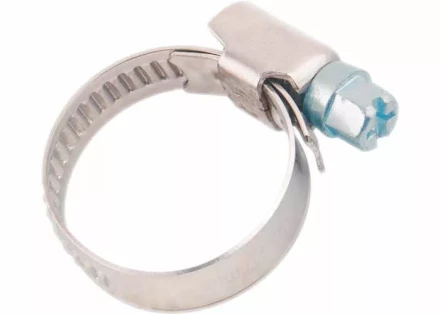 Хомуты нержав. сталь,  стандартное болтовое крепление 140-160мм, 25шт/уп,ширина 9мм   СИБРТЕХ 47593 купить в Ноябрьске