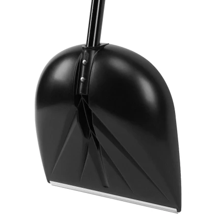 Лопата для уборки снега пластиковая Palisad, 400х417х1390 мм, алюминиевый черенок, 61395 купить в Ноябрьске