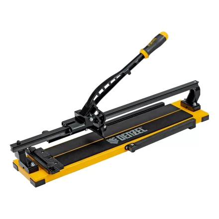 Плиткорез рельсовый Denzel 600х16мм, каретка на подш., стальная станина, усил. рукоятка-пенал 877014 купить в Ноябрьске