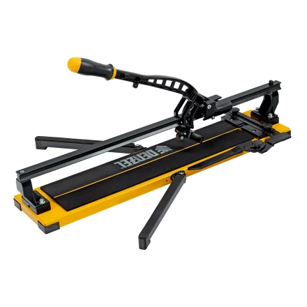 Плиткорез рельсовый Denzel 600х16мм, каретка на подш., стальная станина, усил. рукоятка-пенал 877014 купить в Ноябрьске