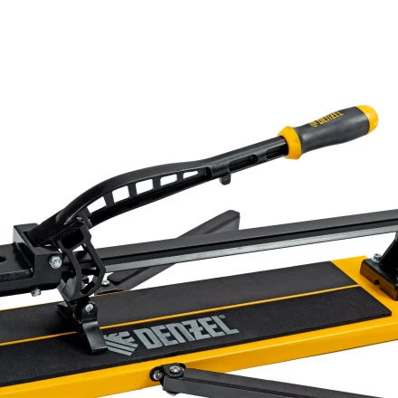 Плиткорез рельсовый Denzel 600х16мм, каретка на подш., стальная станина, усил. рукоятка-пенал 877014 купить в Ноябрьске