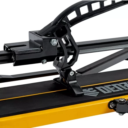 Плиткорез рельсовый Denzel 600х16мм, каретка на подш., стальная станина, усил. рукоятка-пенал 877014 купить в Ноябрьске