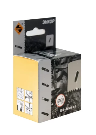 Коронка Bi-Metal Ф68 мм М3 Энкор 24168 купить в Ноябрьске