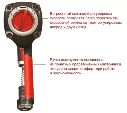 Пневмогайковерт SCORPIO YU-1281T 1/2&quot; 138 кг/м, 2,02 кг Twin Hammer купить в Ноябрьске