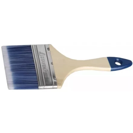 Кисть плоская STAYER &quot;AQUA-STANDARD&quot;, искусственная щетина, деревянная ручка, 100мм 01032-100 купить в Ноябрьске