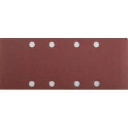 Лист шлифовальный универсальный STAYER "MASTER" на зажимах, 8 отверстий по краю, для ПШМ, Р120, 93х230мм, 5шт 35465-120