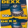 DEXX. Щетка чашечная усиленная для УШМ, жгутированная стальная проволока 0,5мм, 100ммхМ14 35106-100 купить в Ноябрьске