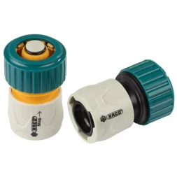 Набор соединителей RACO "Original" (шланг-насадка) с автостопом, 3/4" 4250-55266B